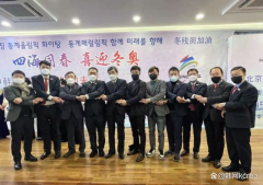 韩中地域经济协会，中国旅韩侨民协会首尔举行北京冬奥会祈愿活动