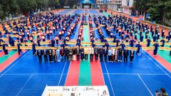 中国古文字姓氏文化书法作品展公益行走进成都